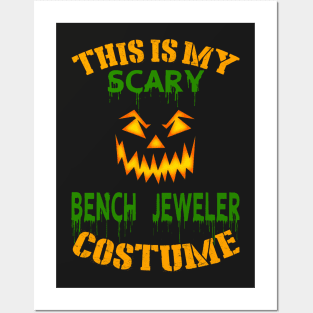 This Is My Scary Bench jeweler Costume Posters and Art